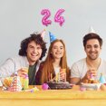 thumbnail image 4 of VONKY Easy Balloons For Widely Application In Letter Birthday Party Decorations Durable And Reliable Pink,2 16 inch, 4 of 6