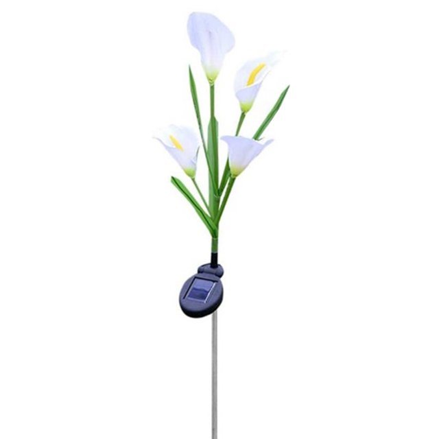 LCXmlly Waterproof Garden Lamp Auto On/Off Solar Garden Lights Waterproof Color Changing Light for Landscaping
