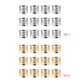 thumbnail image 2 of yingyy 12pcs Back Pattern Wedding Napkin Rings Table Decoration Hollow Table Decoration Napkin Buckle Out Family Gatherings Everyday Use Napkin Buckle Holder, 2 of 7