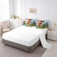thumbnail image 3 of 7 Piece Cardinal Hummingbird Bed In A Bag Full Garden Floral Comforter Set Rustic Butterfly Botanical Flower Bedding Set Country Farmhouse Bedding Comforter Sets Nature Home Decor, 3 of 5