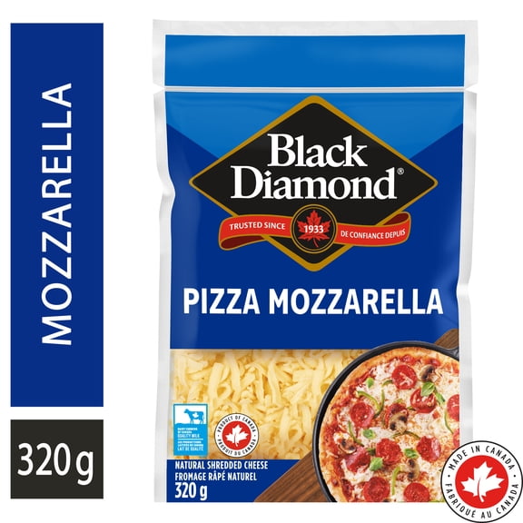 Black Diamond Fromage Râpé Pizza Mozzarella