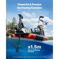 thumbnail image 4 of VEVOR 55lb 12V Thrust Electric Trolling Motor Saltwater Trolling Boat Engine 36" Shaft, 4 of 9