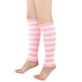 thumbnail image 2 of Jambières Tricotées Chaudes Hiver Automne Chaussettes Rétro à la Mode pour Femmes Filles Bas Confortables et Douillets, 2 of 3