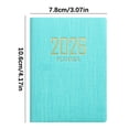 thumbnail image 3 of Yunuuuoa 2 Packs A7 Mini Note Organizer, Daily Planner & Travel Journal - Pocket Sized Planner for Work, , Office, - 64 Sheets, Portable Paper Note for Scheduling, Memo, Writing, 3 of 4