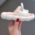 thumbnail image 3 of EGNMCR Girl's Slippers Summer Children's Shoes Three-dimensional Rabbit Indoor Non-slip Soft-soled Slippers Kid Shoes, 3 of 7