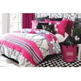 thumbnail image 1 of KEIRA Ensemble de Couette Rose OCVER Lit Simple, 1 of 1