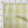 thumbnail image 1 of oneOone Georgette Viscose Fabric Stripe Geometric Print Sewing Fabric BTY 42 Inch Wide, 1 of 1