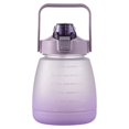 thumbnail image 1 of Portable Water Bottle BPA-Free 1400ML Drinking Bottle with Time Markings, 1 of 2