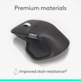 thumbnail image 3 of Logitech MX Master 4 for Business, Wireless Mouse with Quiet Clicks, 8K DPI, MagSpeed Scrolling, Logi Bolt Receiver, Bluetooth, Actions Ring, Haptics, USB-C Charging - Graphite - Darkfield - Wirele..., 3 of 10