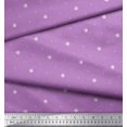 thumbnail image 3 of Soimoi Rayon Fabric Dot & Floral Artistic Print Sewing Fabric Yard 56 Inch Wide, 3 of 5