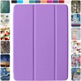 thumbnail image 1 of DuraSafe Cases for iPad PRO 12.9 Inch 2nd Gen [ Pro 12.9 2017 2 Gen ] MQDC2LL/A MQDD2LL/A MQDA2LL/A MP6H2LL/A MP6J2LL/A MP6G2LL/A Ultra Slim Smart Auto Sleep / Wake PC Cover - Purple, 1 of 6