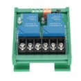 thumbnail image 4 of FLAMEEN Module de Relais de Commutation Temporisateur de Commande de Relais, Module de Relais 2 Canaux 30A 5V avec Déclencheur d'Isolation Optocoupleur Haut / Bas Niveau, 4 of 8