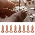 thumbnail image 4 of Ensemble de Vis de Couverture de Montre, Vis de Couverture de Montre 8 Pcs Pièces de Réparation Précises pour Réparateur pour Maison Or, Argent, Or Rose, 4 of 8