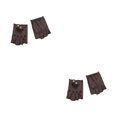 thumbnail image 2 of serony Experience Exceptional With These Leather Motorcycle Gloves Easy To Clean coffee XL 2Set, 2 of 6