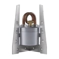 thumbnail image 1 of Youkk Réchaud Mini Compact et Efficace pour le Camping, Petit Format, Plein Air, Loisirs, Argent 203+support, 1 of 6