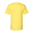 thumbnail image 2 of American Apparel Fine Jersey V-Neck Tee, XS, Lemon, 2 of 2
