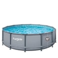 thumbnail image 1 of Piscine hors terre Funsicle Oasis de 4,27 m (14 pi), structure métallique avec filtre, 1 of 9