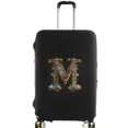 thumbnail image 1 of Housses de Bagage Housse de Protection Bagage de Voyage Anti-Rayures Housse Anti-Poussière Réutilisable Housse Lavable Motif Imprimé Graphique 8Graphic Letter m L, 1 of 6