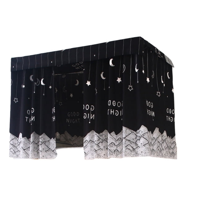 Mosquito net/bed curtain combo, Bottom Bunk Bed Curtains Dorm Home Privacy Bed Cloth Curtain Shading Breathable Bed Canopy With Rope And Buckles For Kids Teen Loft Bed Single Sleeper, A bed curtain