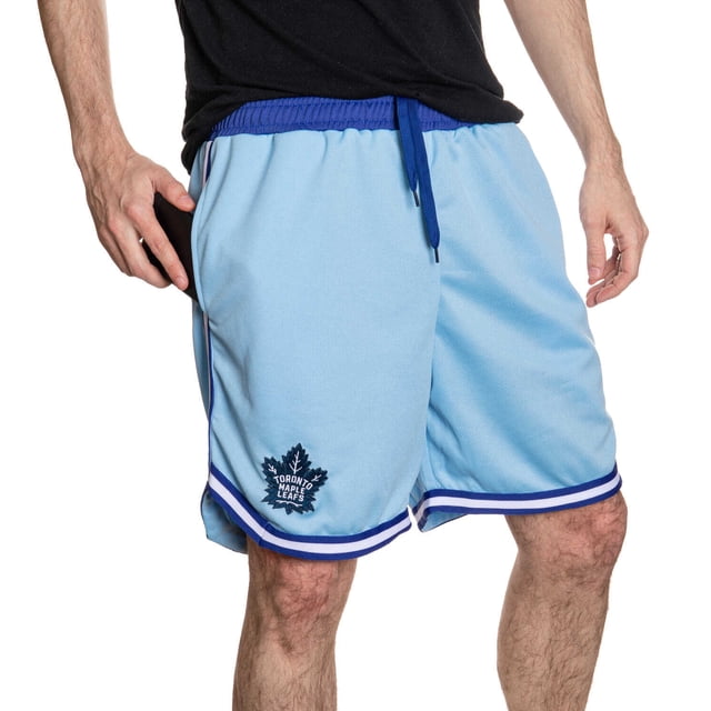 Toronto Maple Leafs Men's 2 Tone Air Mesh Shorts Lined with Pockets