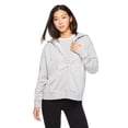 thumbnail image 1 of No Boundaries Women's Oversized Zip-Up Hoodie, 1 of 6