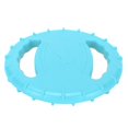 thumbnail image 2 of Dog Flying Disc Toy, Stress Relief Dog Training Flying Disc 2 Sides Hollow Design TPR  For Park For Large Dogs Sky Blue,Red, 2 of 8