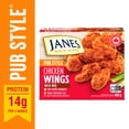 thumbnail image 1 of Janes® Pub Style Wings, Bold BBQ, 660g, Frozen Chicken Wings, 1 of 10