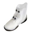 thumbnail image 1 of Couvre-chaussures Réutilisables Surchaussures Souples Bottes de Neige Chaussures Protection Couvre-Chaussures de Pluie L Blanc, 1 of 9