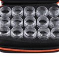 thumbnail image 3 of Essential s Storage Travel up Rhinestones Case Holder Organizer Orange, 3 of 8