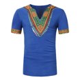 thumbnail image 1 of Chemises à Manches Courtes pour Hommes Mode Décontractée Manches Courtes Imprimé Col en V Pull T-Shirt Blouse Chemises Hommes Manches Courtes Chemises Hommes Manches Courtes Décontractées Chemises Hommes Manches Courtes Décontractées, 1 of 3