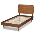 thumbnail image 3 of Baxton Studio Yori Brown Finished Wood Twin Size Platform Bed, 3 of 9