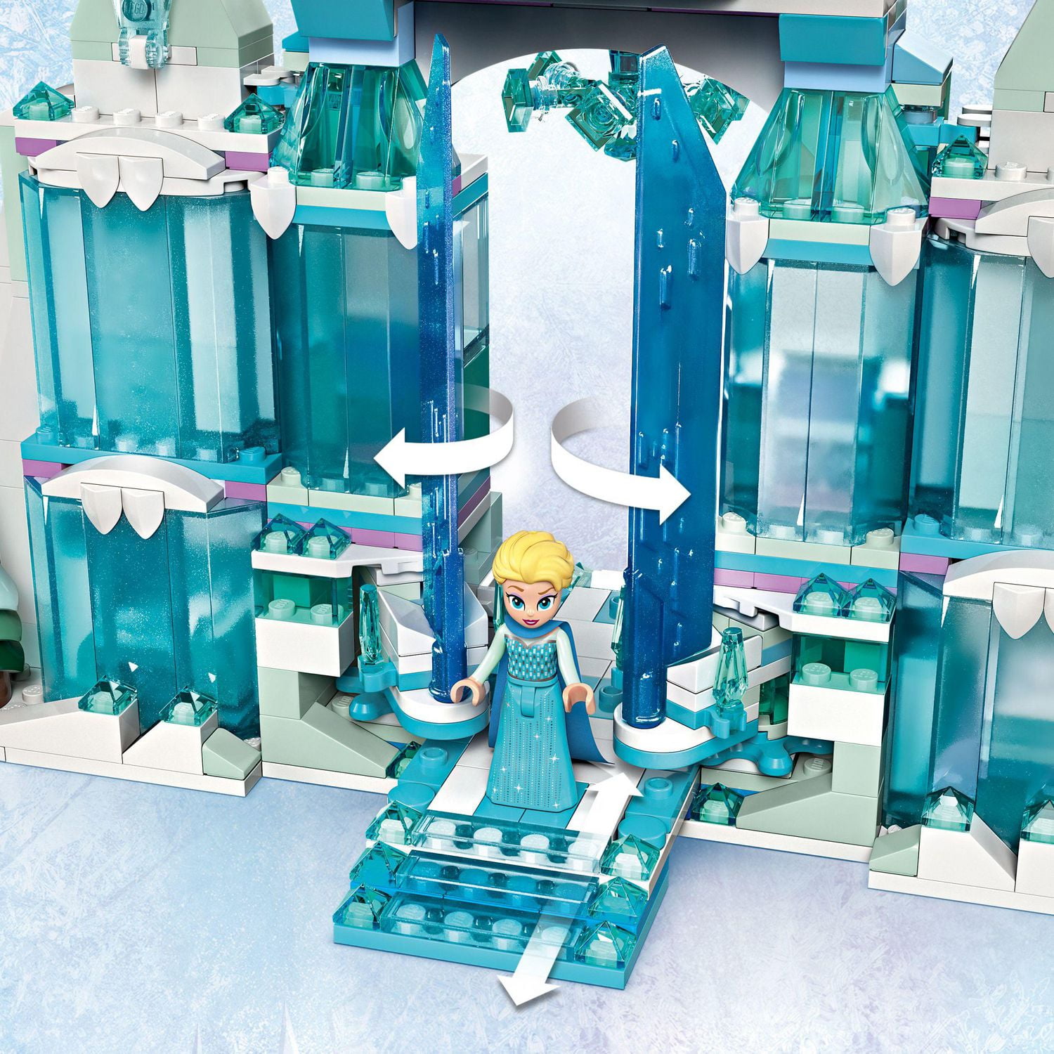 LEGO Disney Princess Le palais de glace d’Elsa 43244 Ensemble de construction (630 pièces)