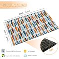 thumbnail image 4 of Retro Drop Shapes Front Door Mat: 17x30 NonSlip Waterproof Decorative Entrance Mat – Perfect for Indoor/Outdoor Use Kitchen and Home Interiors – Easy to Wash Stylish Design, 4 of 6