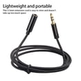 thumbnail image 2 of QualitChoice Laptop Portable Audio Extension Cable MP3 Player 3.5mm Male to Female Adapter Converter Accessories Replacing Parts 3 Meters 1Set, 2 of 6