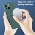 thumbnail image 2 of For Magsafe Magnetic Wireless Charge Case For iPhone 14 13 12 11 15 Pro Max Mini XR X S 7 8 Plus Soft Liquid Silicone Back Cover, 2 of 7