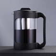 thumbnail image 2 of Infuseur à Thé Résistant à la Chaleur, Scellé, Réutilisable, Lavable, Antidérapant, Bouilloires en Acier Inoxydable PP Anticorrosion, Cafetière Domestique avec Poignée 1100 ml, 2 of 9