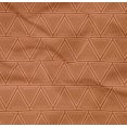 thumbnail image 4 of oneOone Organic Cotton Poplin Twill Fabric Triangle Block Print Fabric BTY 42 Inch Wide, 4 of 4