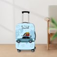 thumbnail image 1 of Elastic Luggage Cover Anti Scratch Spandex Suitcase Protector for Holiday Blue 18-20inch, 1 of 3