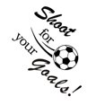 thumbnail image 2 of Becaristey Home PVC Football Anglais Lettre Autocollant Autocollant Autocollant Autocollant, 2 of 6