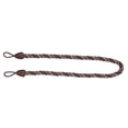 thumbnail image 4 of Matoen12 2PCS Rope Curtain Tiebacks 27" Long, Boho Rustic Style Decorative Drapery Tie Backs with Tassel, Elegant Cotton Polyester Rope Curtain Holdbacks for Home & Office, Coffee, 4 of 4
