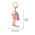 thumbnail image 2 of TopLLC New English Letter Keychain Hanger Car Keychain Bag Accessories Suspension components, 2 of 2