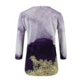 thumbnail image 3 of 2025 T-Shirt à Col Rond Manches Grande Taille Femmes Col Roulé Manches Longues Mi-Longues Femmes Printemps T-Shirt de Compression pour Femmes Hauts Imprimés Décontractés T-Shirts Simples à Manches Longues pour Femmes, 3 of 5