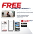 thumbnail image 4 of Sunny Health & Fitness Elite Interactive Series Exercise Recumbent Cross Trainer and Elliptical – SF-RBE420049, 4 of 6