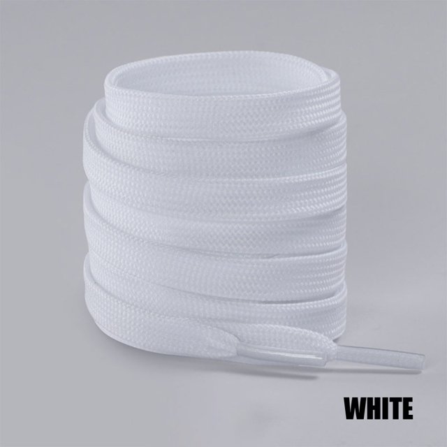 Lefu Thick Flat Fat Shoe Laces Wide Shoelaces All Shoe Types Trainer Boot Shoes