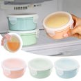 thumbnail image 4 of Airtight Food Storage Container Set, Pantry And Kitchen Organization,Bpa Free Kitchen Pantry Organization Canisters, Reuseable Small Plastic Freezer Storage Container Jars, White, 4 of 8