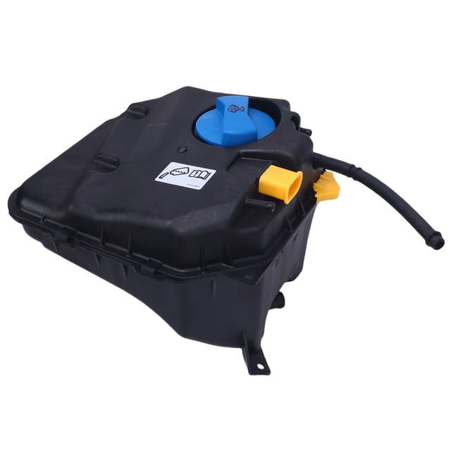 Engine Coolant Overflow Reservoir Tank, 7L0121407E Leakage Proof 4L Enhanced Efficiency Coolant Recovery Overflow Expansion Tank with Cap for Car