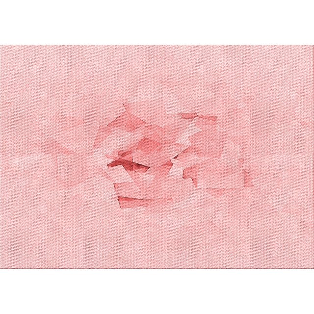 Ahgly Tapis Rectangulaire Lavable en Machine Intérieur Transitionnel Rouge Pastel Rose, 8 Pieds x 10 Pieds