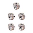 thumbnail image 1 of Dalazy Classy And Colorfast Jewelry For Nobility And Y2K Enthusiasts Not Easily Deform Fluent Lined All Ocassion Suitable Glod 8 5Set, 1 of 6