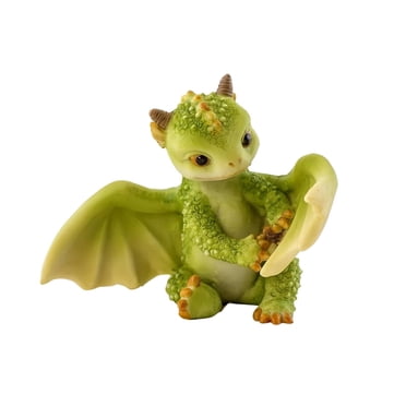 GROWTH TANK Statue de Dragon Artisanat Soigné Collections Extérieures Décoration de Jardin Simulée Dragon Assis