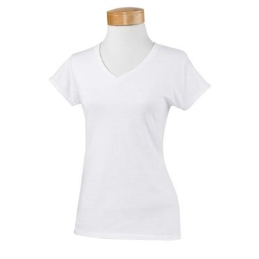 Gildan Ladies' SoftStyleÂ® 7.5 oz./lin. yd. Fitted V-Neck T-Shirt